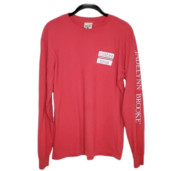 Jadelynn Brooke Tops - Jadelynn Brooke long sleeve tee pink Small
